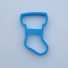 Load image into Gallery viewer, Christmas Stocking cookie biscuit cutter 9.5cm