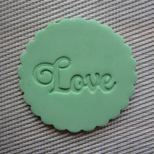 Load image into Gallery viewer, LOVE Fondant Embosser / Cookie Stamp