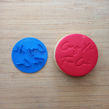 Load image into Gallery viewer, CONG XI FA CAI Chinese New Year Fondant Embosser Cookie Stamp (style 2)